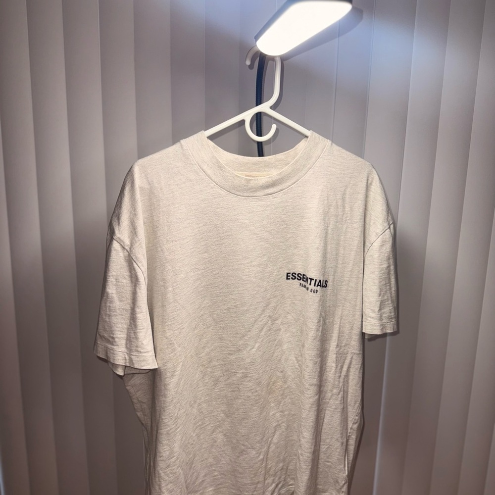 Essentials Classic Light Gray Short Sleeve Tee
